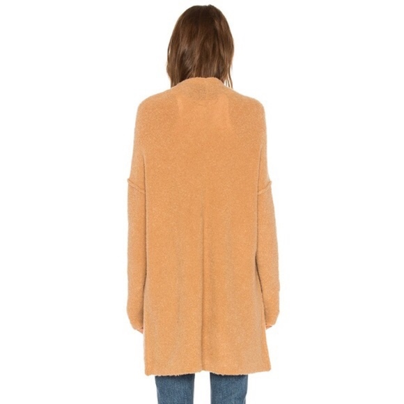 Free People Sweaters Nwt Free People Phantom Cardigan In Camel Brown Poshmark